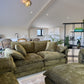 Solaya Sofa Green 3 Seater