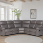 Myra Recliner Sofa Grey Large Corner