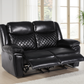 Myra Recliner Sofa Black 2 Seater