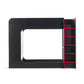Impact 90cm Single Black and Red Gaming Bunk/Loft Bed