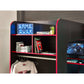 Impact 90cm Single Black and Red Gaming Bunk/Loft Bed