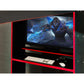 Impact 90cm Single Black and Red Gaming Bunk/Loft Bed