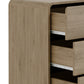 Ingrid 6 Drawer Dresser Oak
