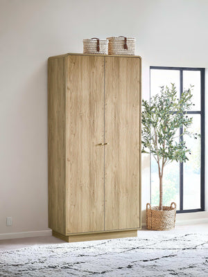 Ingrid 2 Door Wardrobe Oak