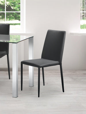 Set Of 4 Jazz Chairs Black