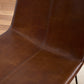Joren Tan Brown PU Leather Lounge Chair