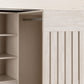 Jupiter High Sleeper Bed - White/Grey