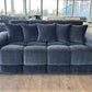 Jacob Sofa Black 3 Seater