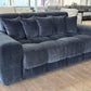 Jacob Sofa Black 3 Seater