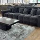 Jacob Sofa Black 4 Seater