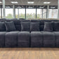 Jacob Sofa Black 4 Seater