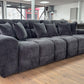 Jacob Sofa Black 4 Seater