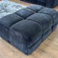 Jacob Sofa Black Footstool