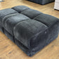 Jacob Sofa Black Footstool