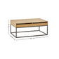 Kade 100cm Oak Effect Rectangular Storage Coffee Table