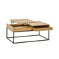 Kade 100cm Oak Effect Rectangular Storage Coffee Table