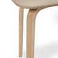 Kaito Oak Curved Leg Bench