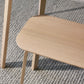 Kaito Oak Curved Leg Bench