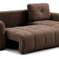 Morgan Quilted Corner Sofa Bed