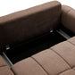 Morgan Quilted Corner Sofa Bed