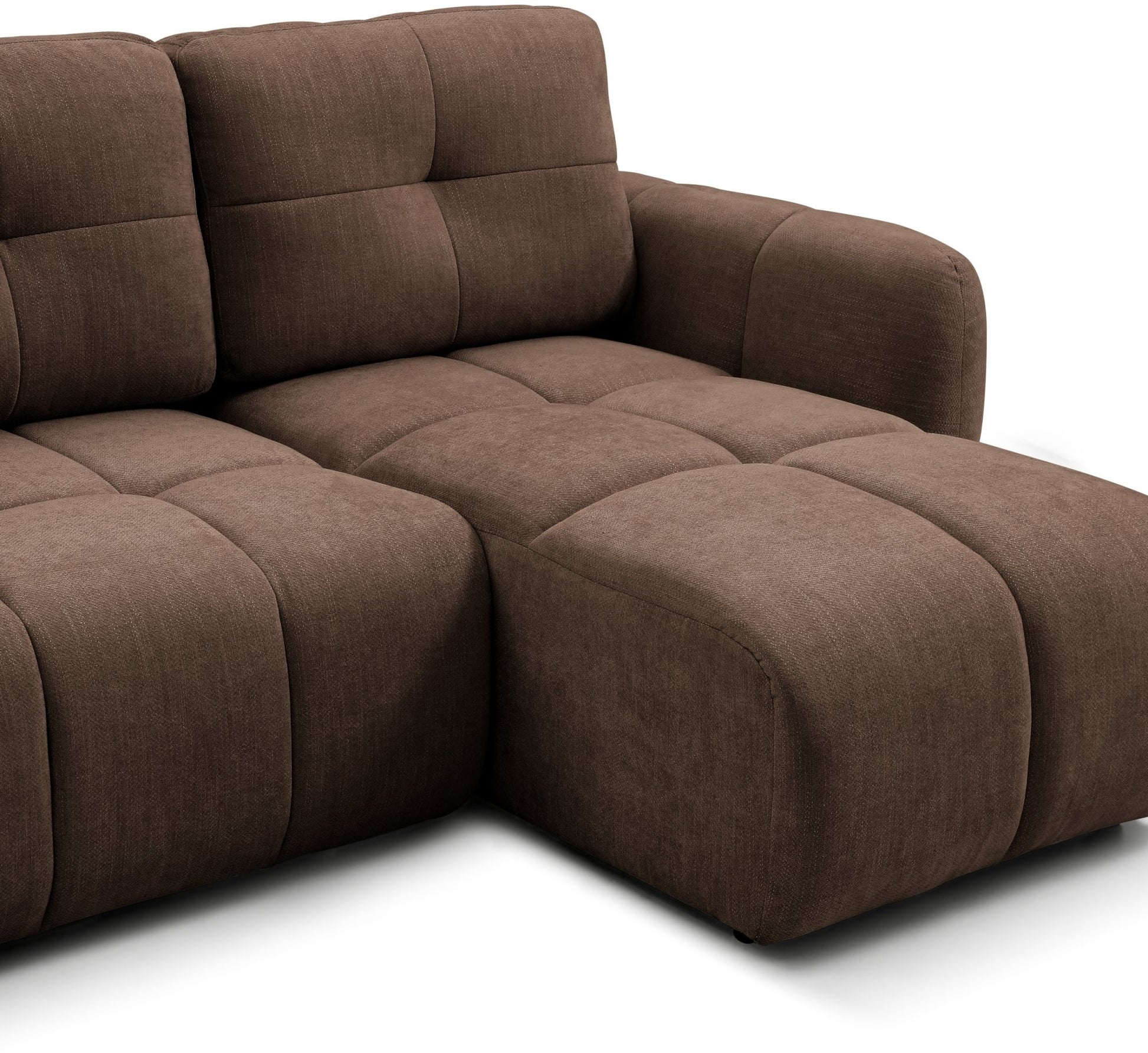 Morgan Quilted Corner Sofa Bed