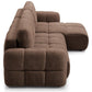 Morgan Quilted Corner Sofa Bed