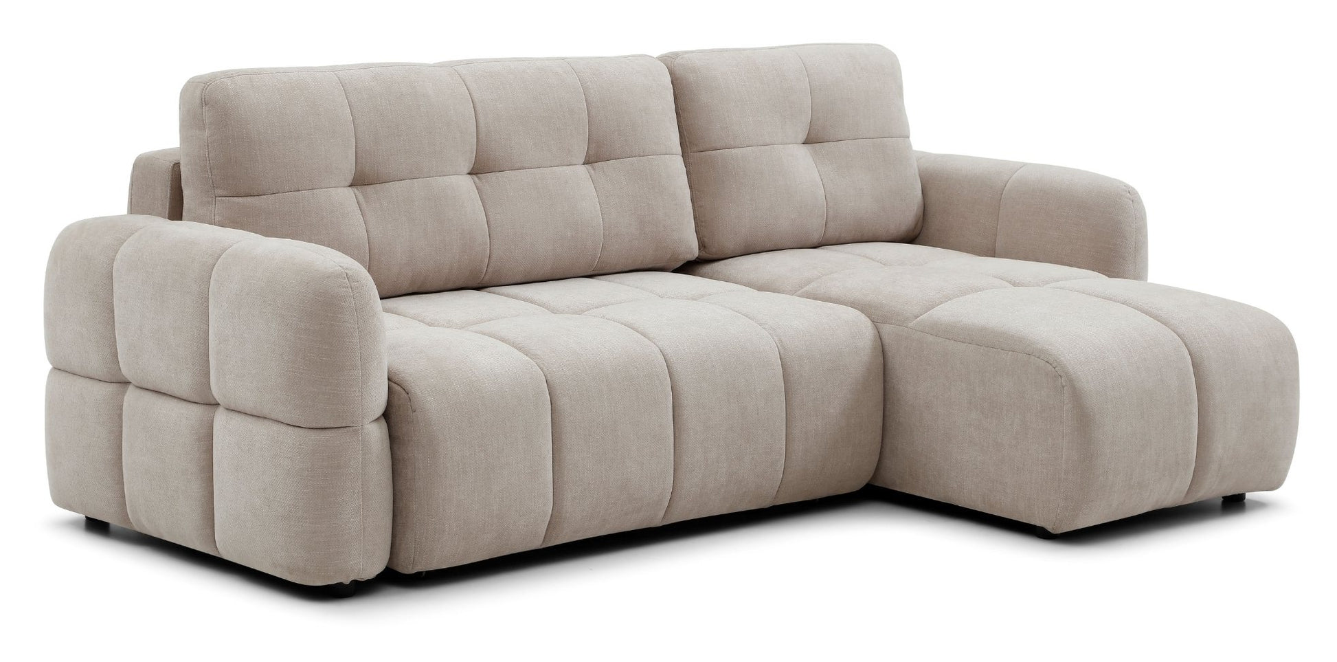 Morgan Quilted Corner Sofa Bed