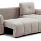 Morgan Quilted Corner Sofa Bed