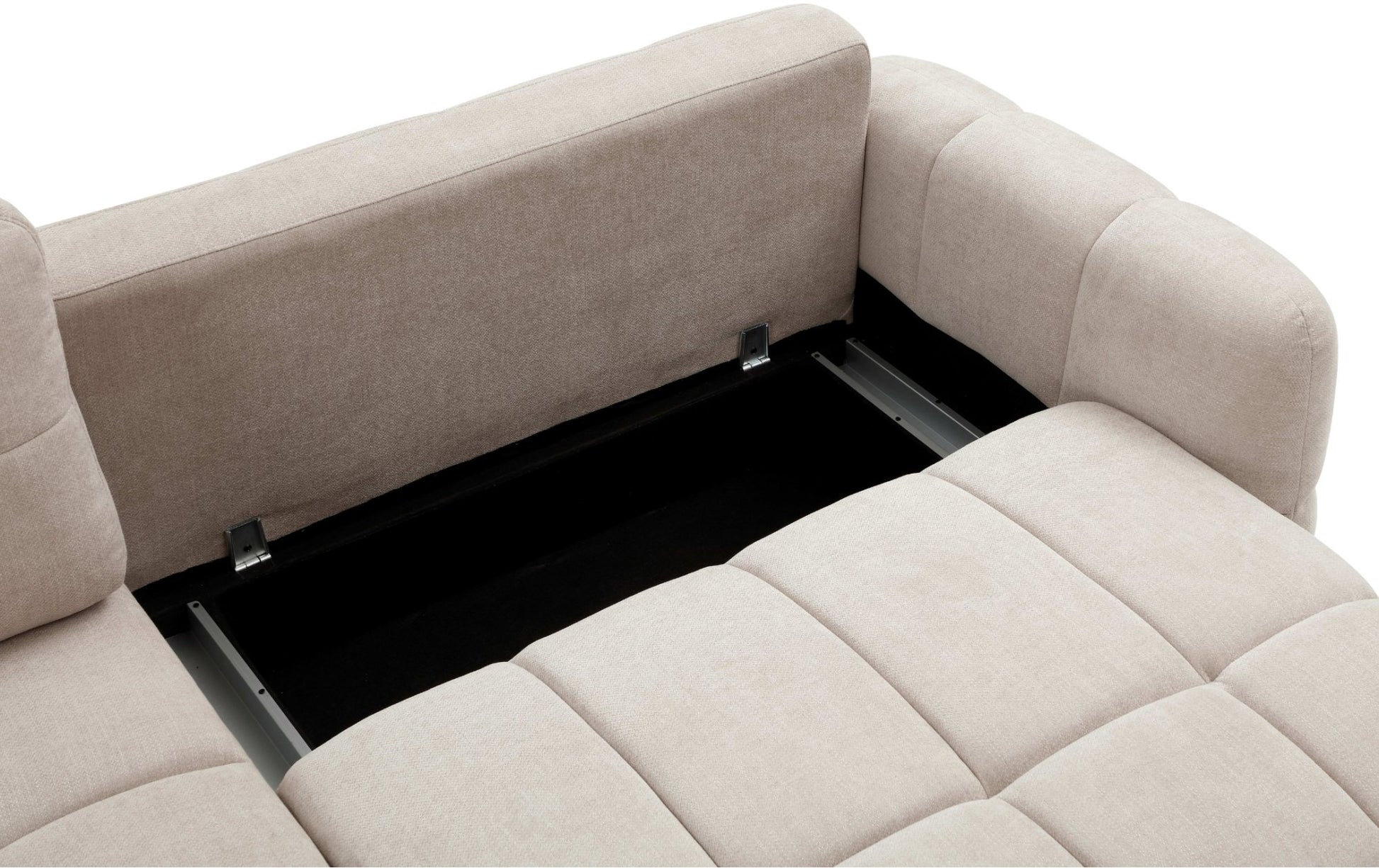 Morgan Quilted Corner Sofa Bed