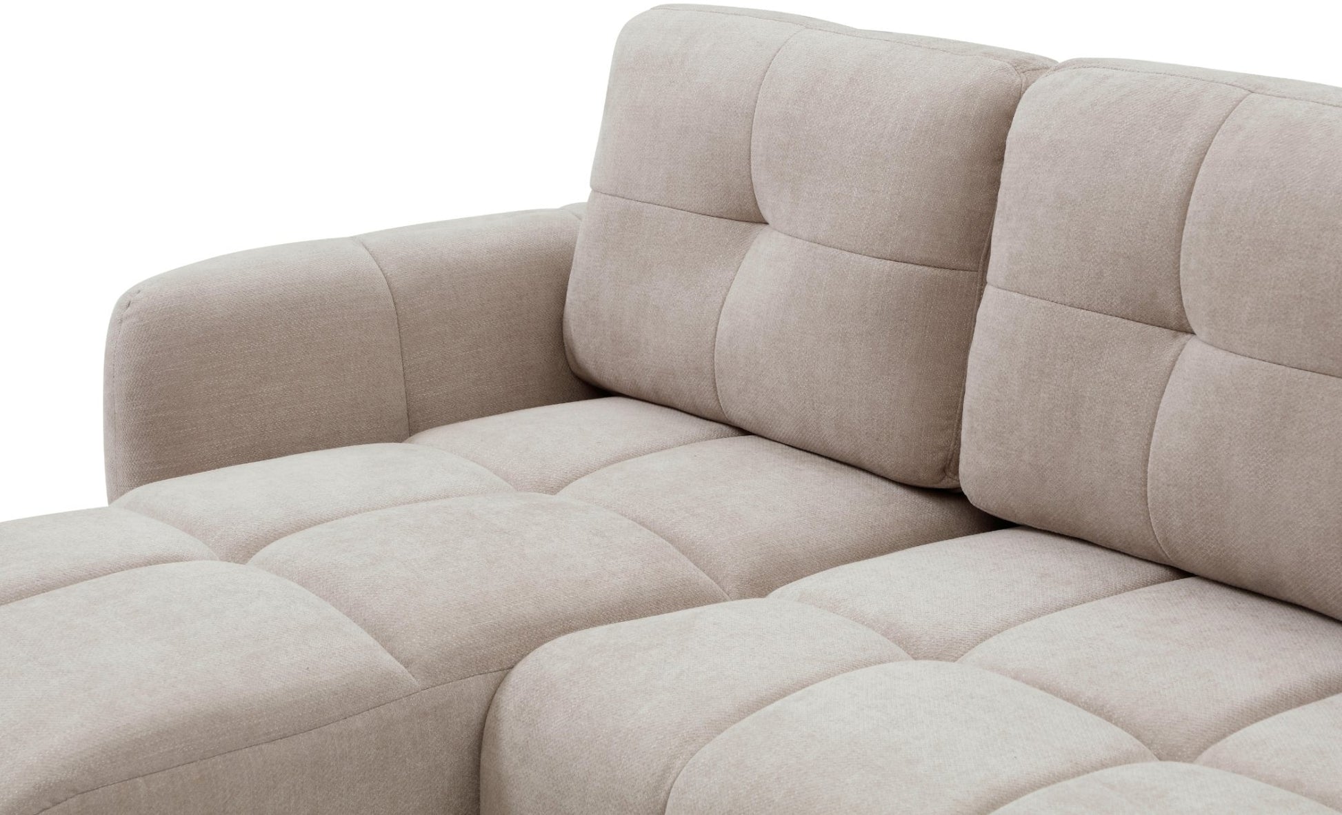 Morgan Quilted Corner Sofa Bed