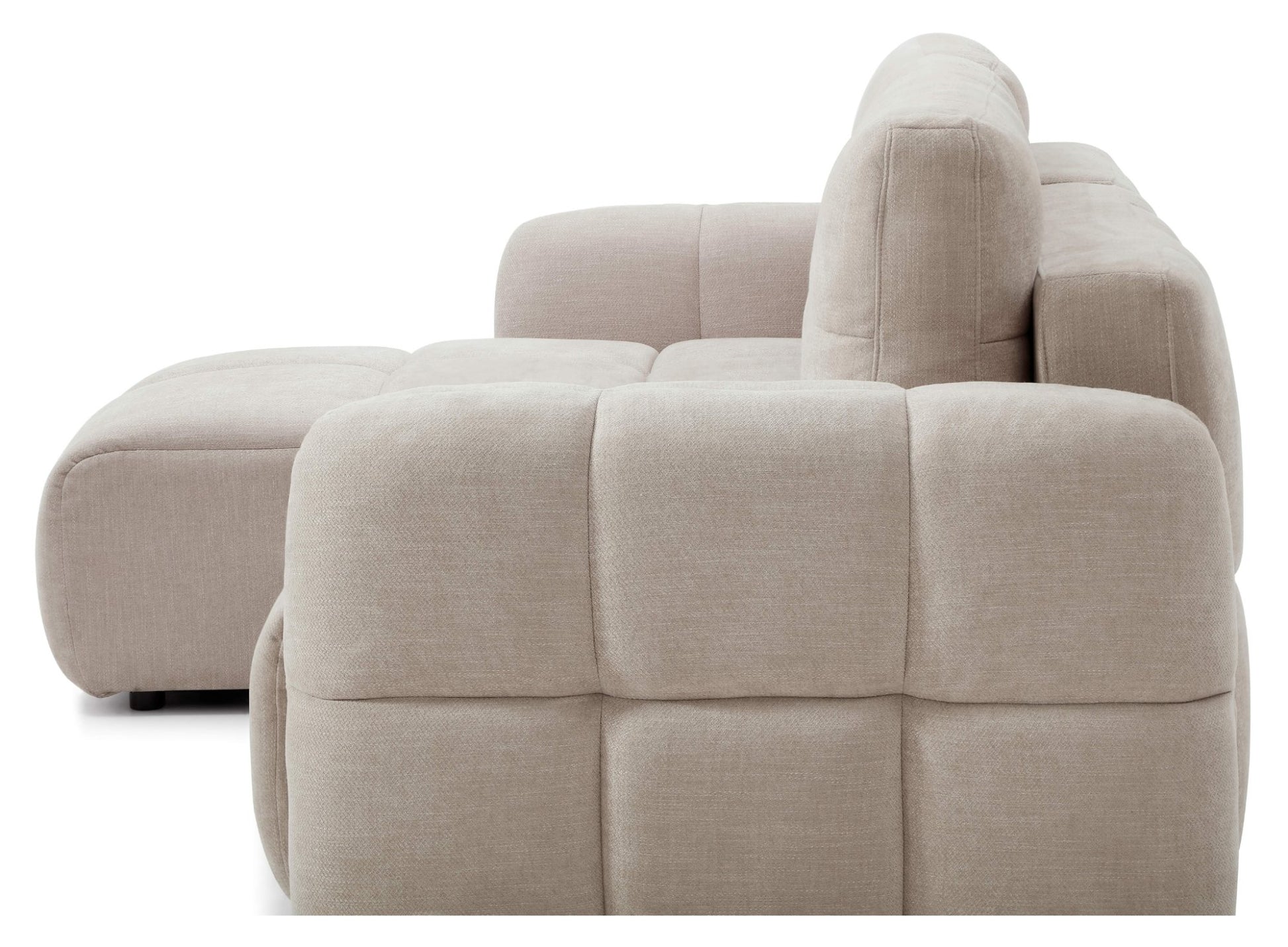 Morgan Quilted Corner Sofa Bed
