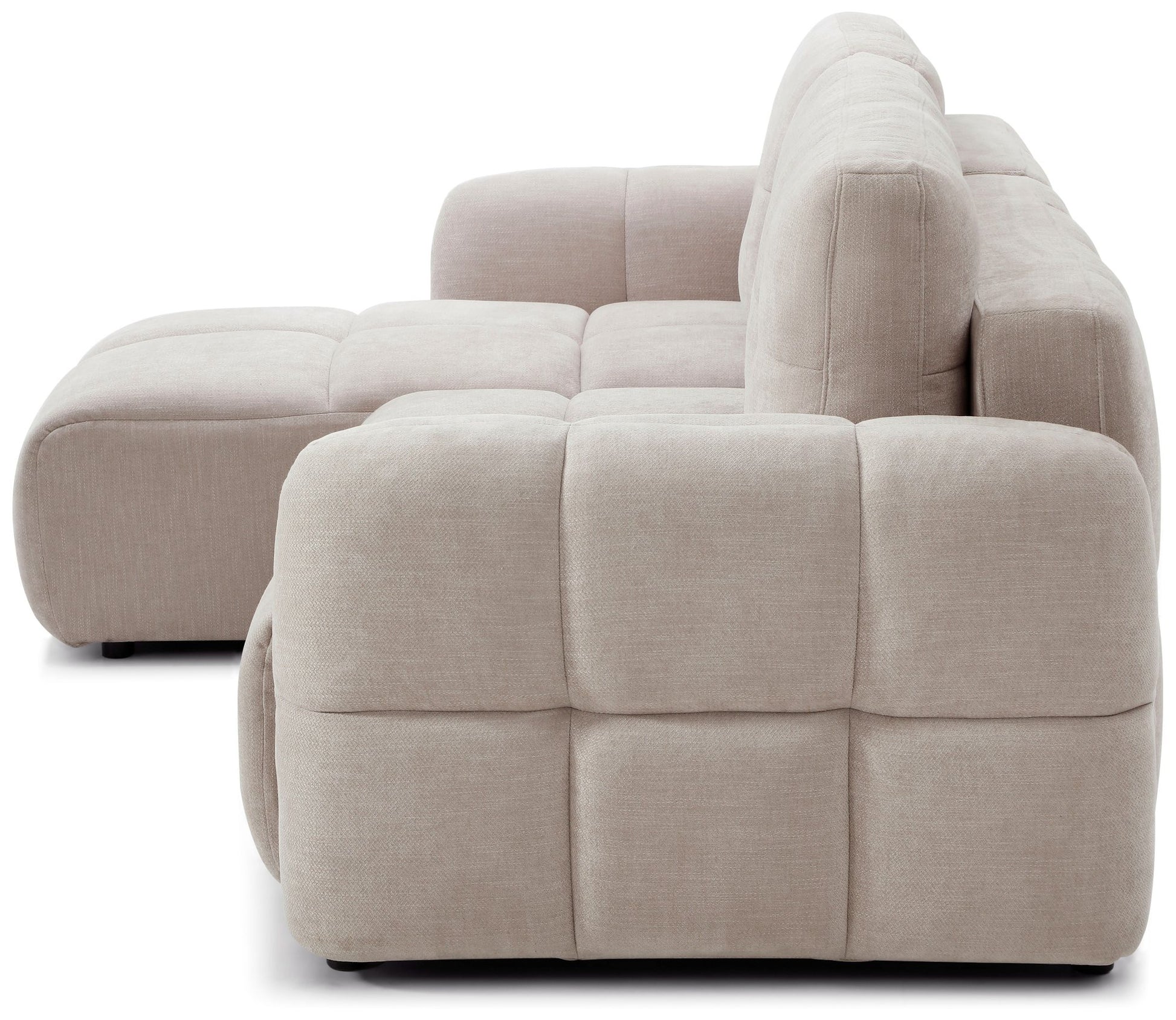 Morgan Quilted Corner Sofa Bed