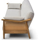 Zara Rattan Arm Sofa Bed