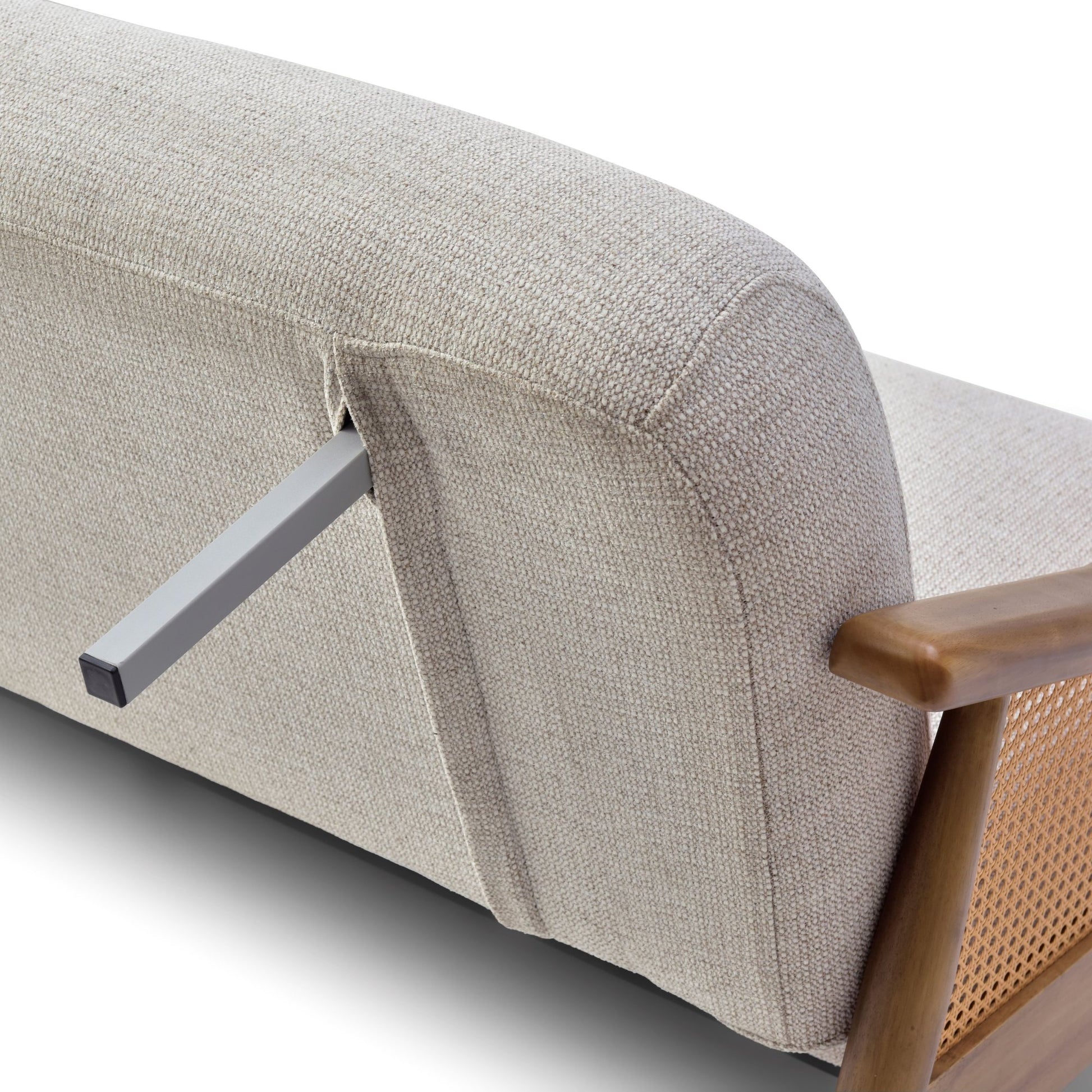 Zara Rattan Arm Sofa Bed