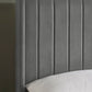 Leila Steel Grey Dual Storage Door 135cm Double Bed