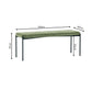 Leonie Bench - Green