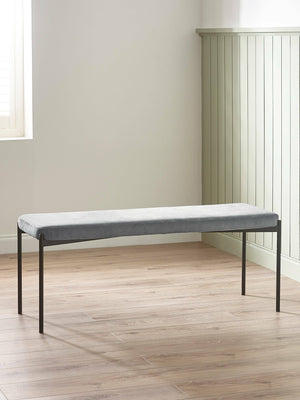 Leonie Bench - Grey
