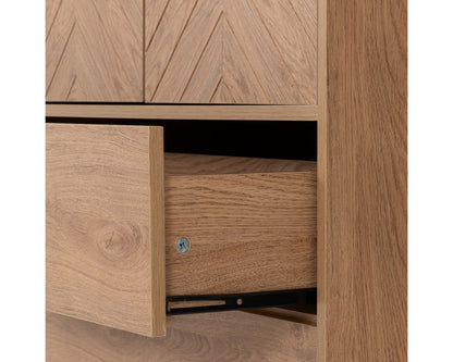 Leon Range - 2 Door 2 Drawer Cabinet