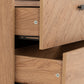 Leon 3 Drawer Chest - MEDIUM OAK EFFECT