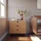 Leon 3 Drawer Chest - Medium Oak Effect