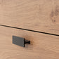 Leon 3 Drawer Chest - Medium Oak Effect