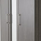 Lisbon 3 Door Wardrobe - Black Wood Grain