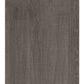Lisbon 3 Drawer Bedside - Black Wood Grain