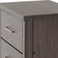 Lisbon 5 Drawer Narrow Chest - Black Wood Grain