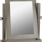 Lisbon Dressing Table Mirror - BLACK WOOD GRAIN
