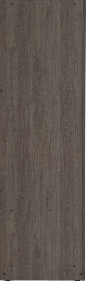 Lisbon 2 Door Sliding Wardrobe - BLACK WOOD GRAIN