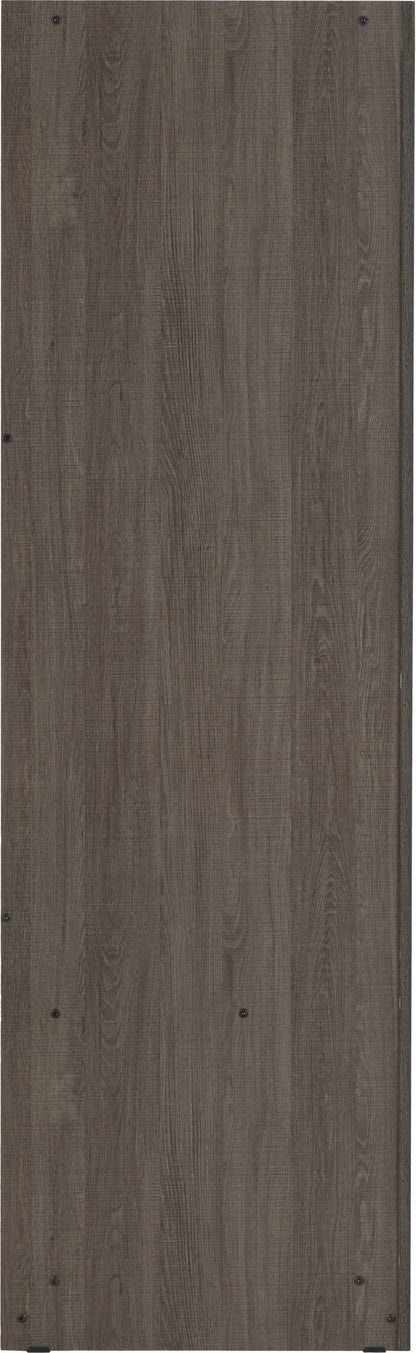 Lisbon 2 Door Sliding Wardrobe - BLACK WOOD GRAIN