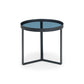Loft Lamp Table - Smoked Glass