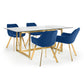 Set Of 2 Lorenzo Dining Chairs - Blue