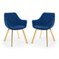 Set Of 2 Lorenzo Dining Chairs - Blue
